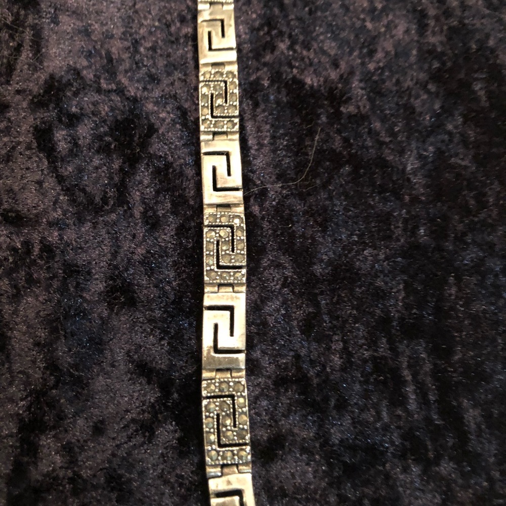 Sterling marcasite bracelet